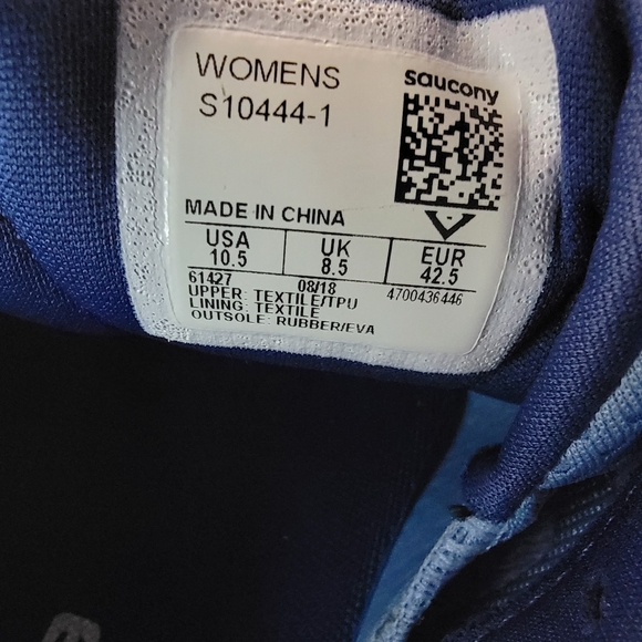 Saucony Womens Ride ISO - Picture 8 of 8